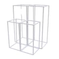 Miniatyrbillede 1 af 2: Blomsterstand, Holdbar Jernkonstruktion, Elegant Design,sort