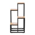 Miniatyrbillede 2 af 8: Plante stativ - 4 hylder - metal - 34x34x69,5 cm - lys