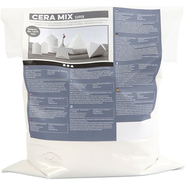 Modellgips - Cera-mix Super - Gipspulver - 5 kg