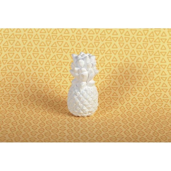 Objekt i gips Tropisk Ananas