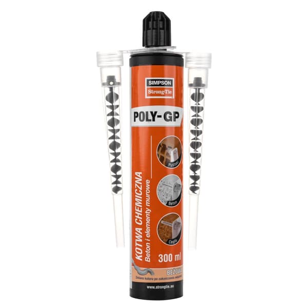 Kemiskt ankare POLY-GP300 grön-beige