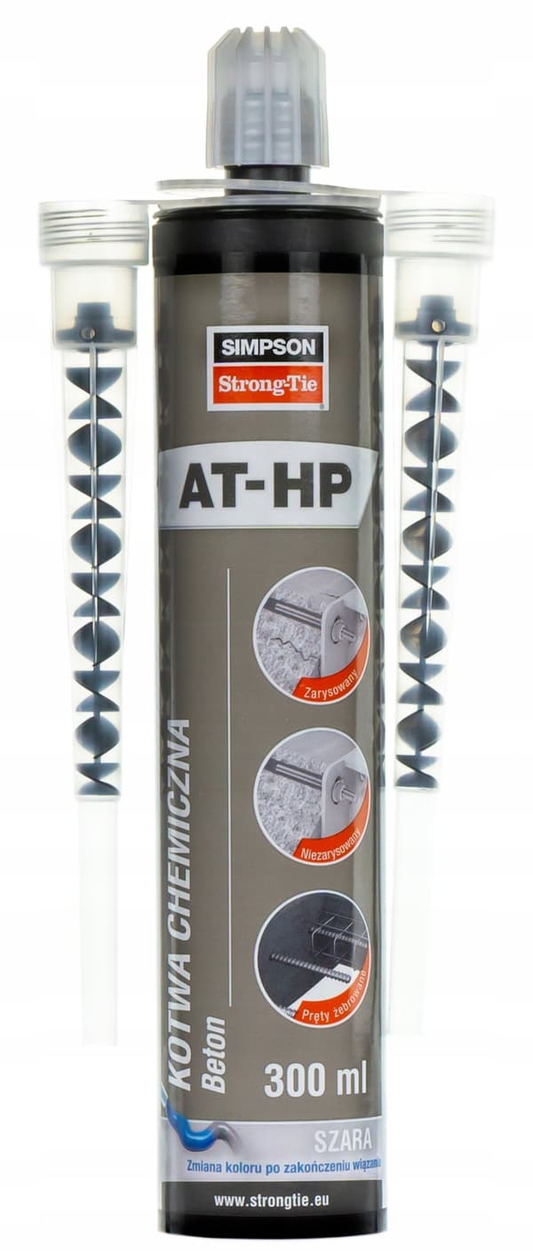 AT-HP300 kemikalieankare blågrå