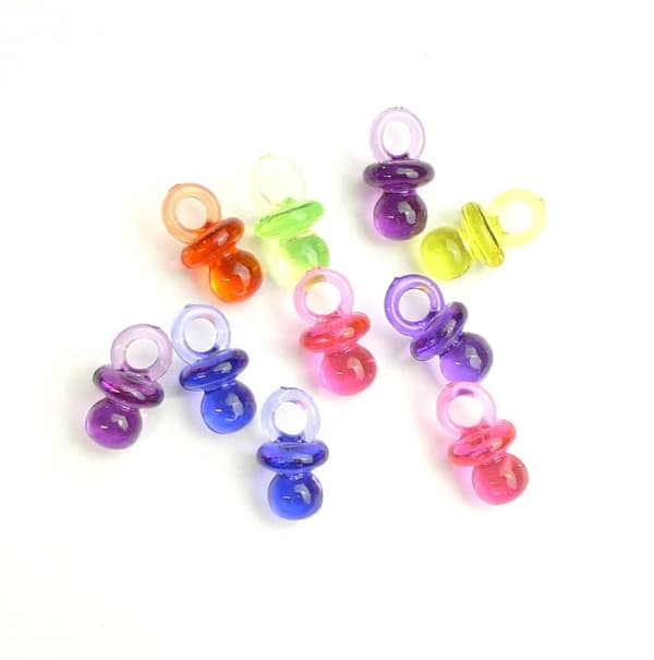 Nappar till halsband 10-pack