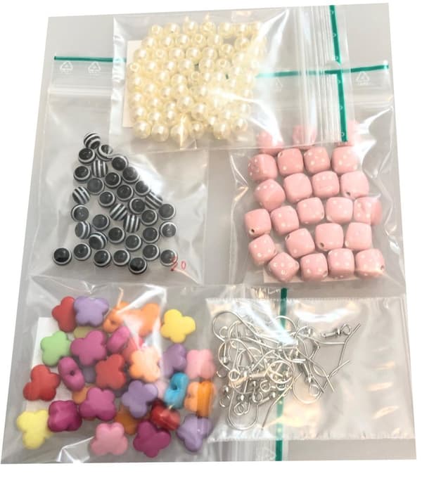 150 blandade sorter pyssel pärlor