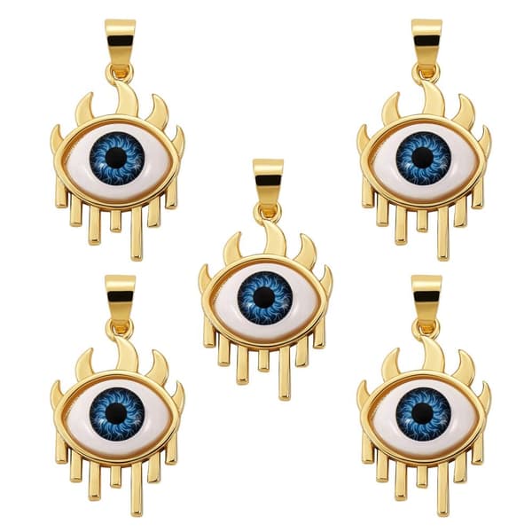 1 pack gullig hänge evil eye