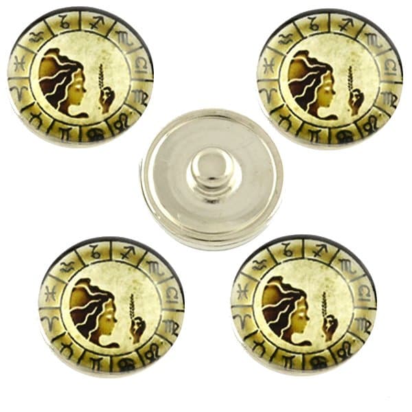 10 knappsmycken vintage och kors