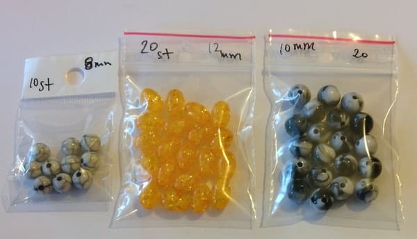 sten imitations pärlor mixpaket