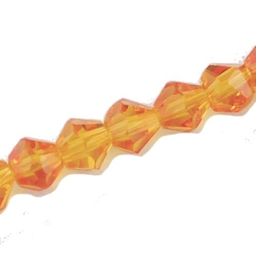 6x6 mm bicone i glas pärlor