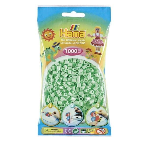 Hama Midi Pastell Mint 1000st 207-98