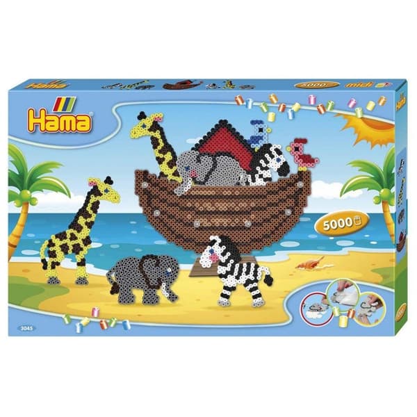 Hama Midi Giant Gift Box Noaks Ark 5000 st