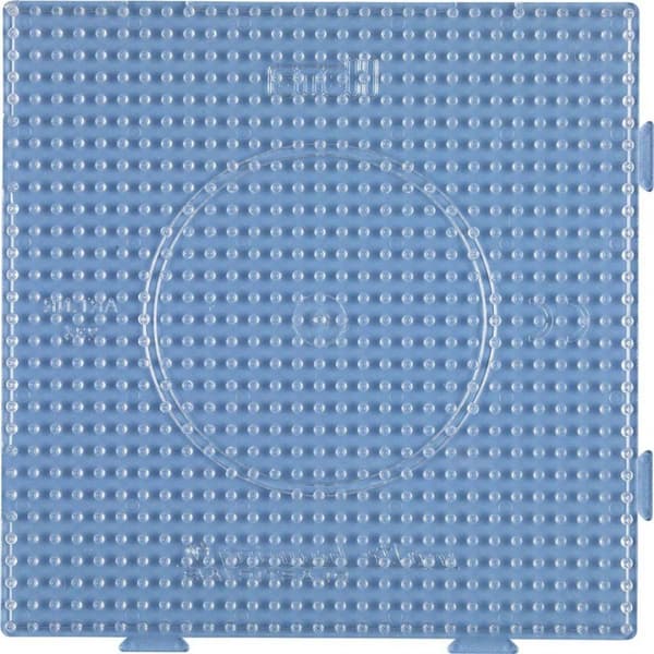 Hama Midi Pärlplatta Kvadrat stor Tranparent 10-pack