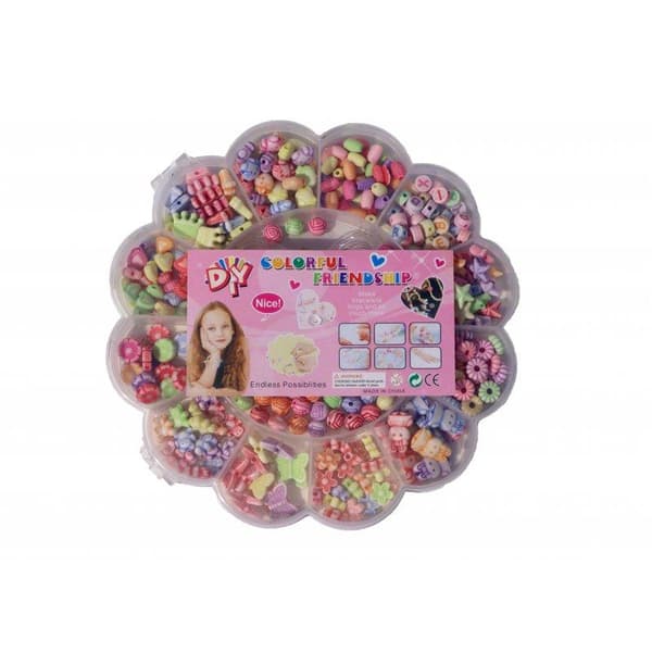 Perler 80 gram Beads Mix, Blomsterboks DIY