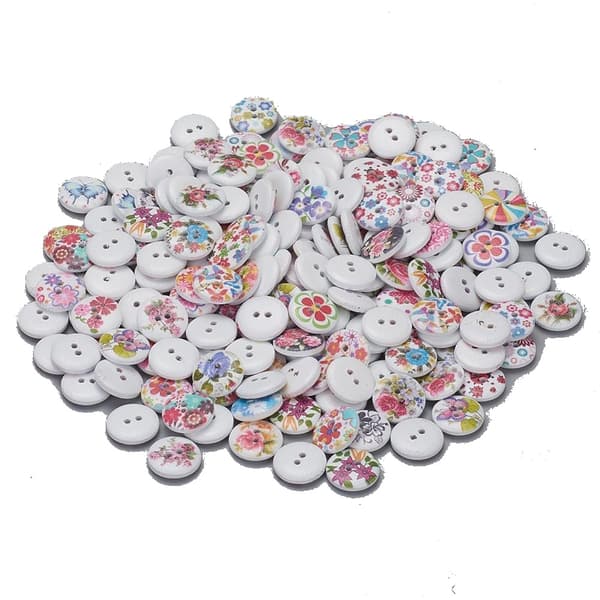 75 mix knappar i 3 olika sorter