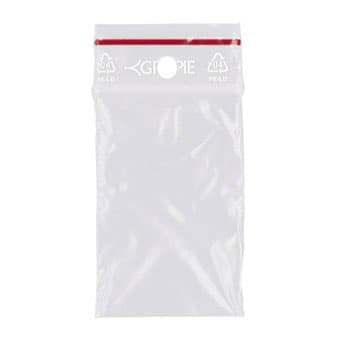 Blixtlåspåse Zippåse - 40x60 mm - 1000 st