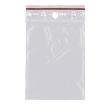 Blixtlåspåse Zippåse - 60x80 mm - 1000 st