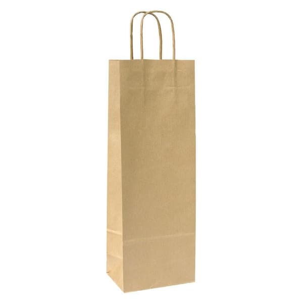 Flaskpåse med tvinnade handtag 5pack