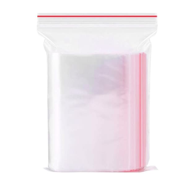 100x Ziplock Poser - 10 x 15 cm