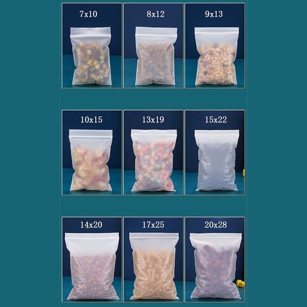 Zip Lock Påsar - 10 x 15 cm - 100 st