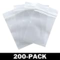 Miniatyrbillede 5 af 7: Multipack Ziplock Tasker - 5,7x7,6 cm Transparent