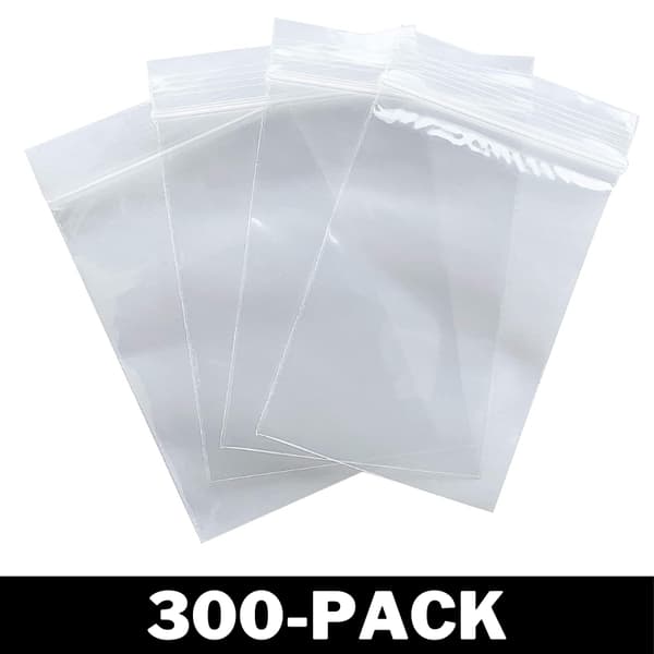 Multipack Ziplock Tasker - 5,7x7,6 cm Transparent