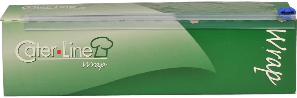 Plastfolie i cutbox PE 45cmx300m 9my