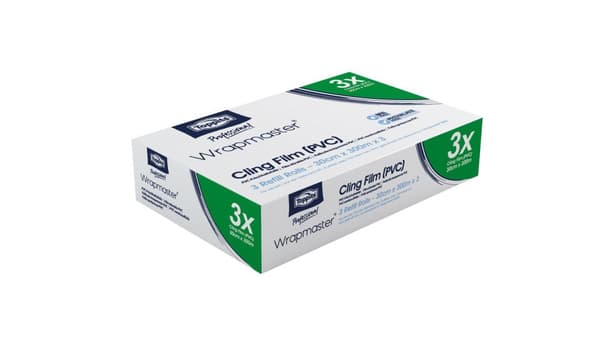 Plastfolie TOPPITS PVC 30cmx300m 3/fp