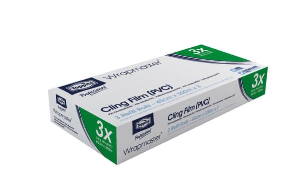 Plastfolie TOPPITS PVC 45cmx300m 3/fp