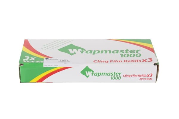 Plastfolie PVC Wrapmaster 1000 30cmx100m 3st