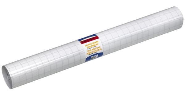 Bokplast självhäft. 80my 60cmx25m blank