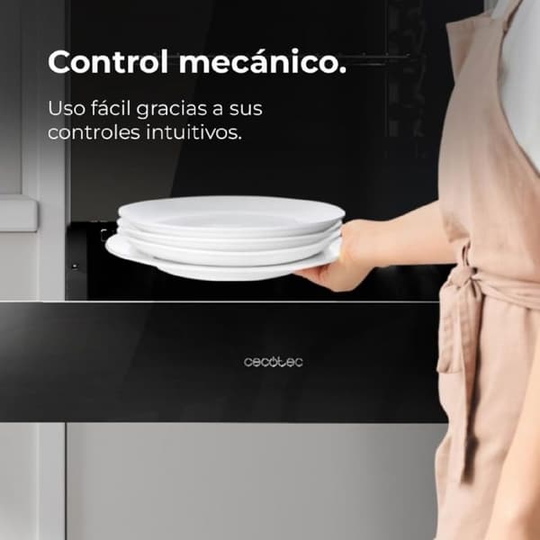 Cecotec Värmeskåp Bolero Hexa WD Glas Svart