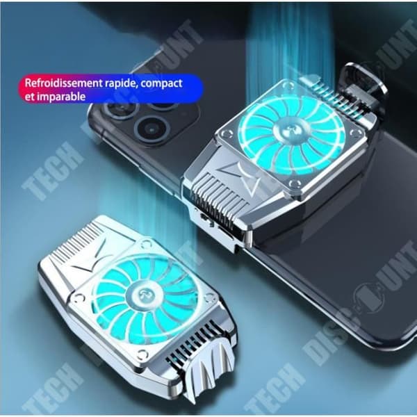 TD® Mobiltelefon Radiator Back Clamp Fysisk kylkylare