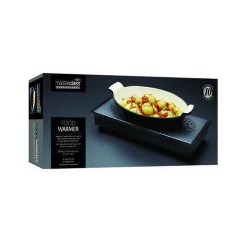 Kökskonst Professionell Chauffe plat Master Class, 3 värmeljus - MCC3FWARM