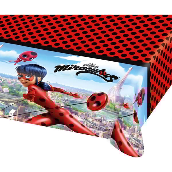 Bordsduk ladybug 120 x 180 cm ladybugtema miraculous duk