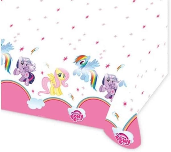 Bordduk my little pony 120 x 180 cm hest hester pony duk
