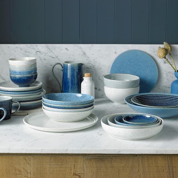 Studio Blue Chalk Oval Tallrik 27cm