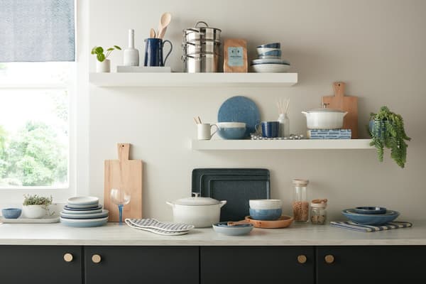 Studio Blue Flint Pastatallrik 22cm