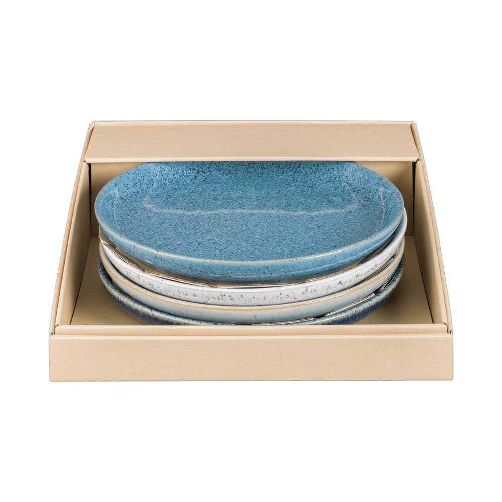 Studio Blue Mix Coupe Tallrik 17cm 4-pack