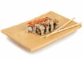 Miniatyrbild 1 av 2: Rektangulärt Sushifat i trä
