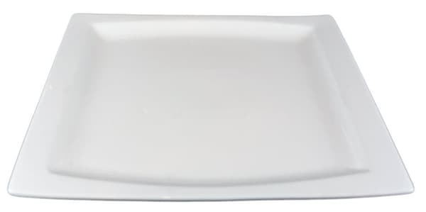 Suorakulmainen posliinilautanen Soft-Shaped - 6 kpl pakkaus
