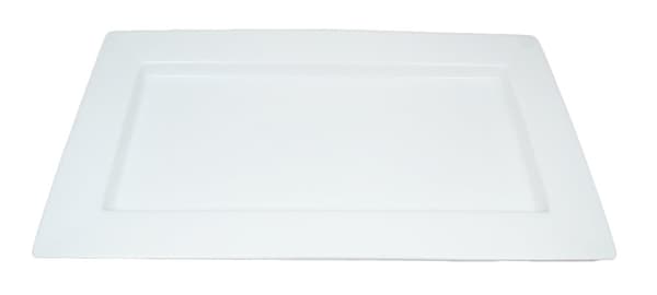 Rektangulær porcelænstallerken - 6-pack