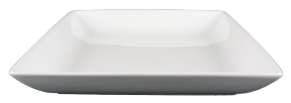 Fyrkantig Tallrik - Djup - 4 pack