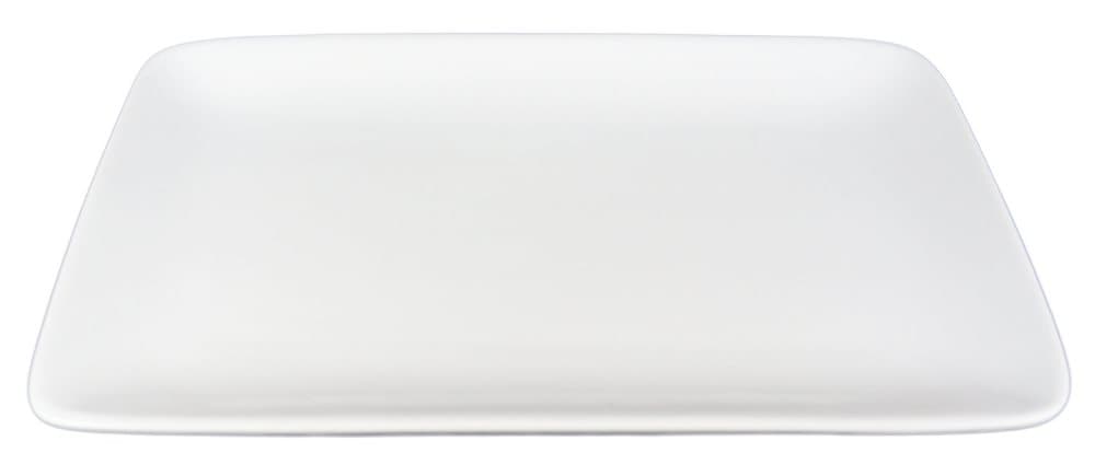 Rektangulär Tallrik - Rundad kant - 4 pack