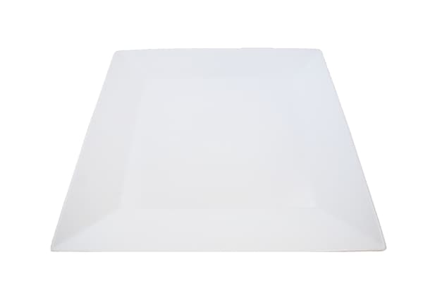 Mindre traditionel porcelænstallerken firkantet - 6-pack