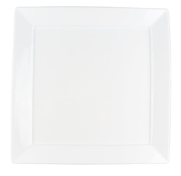 Porcelænstallerken / Assiette Kvadrat Lagom - 12 pakke