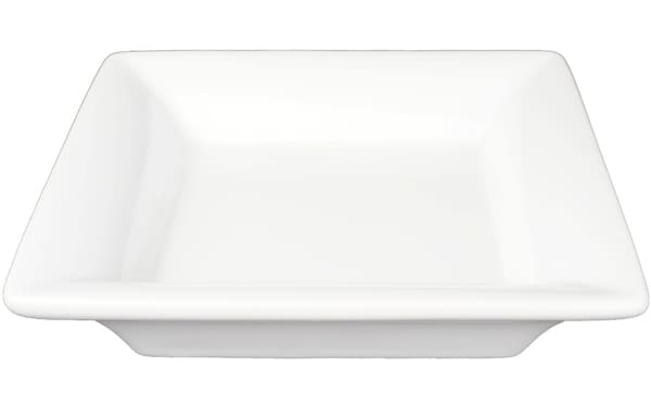 Firkantet miniporcelænstønde - 12 stk.