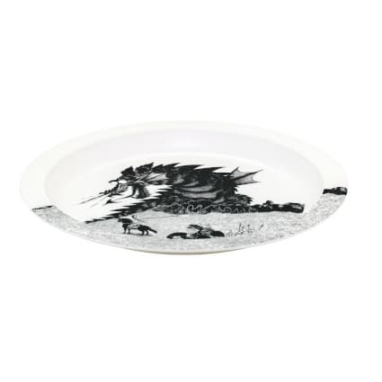 Bröderna Lejonhjärta, Flat tallrik med Kant - Rätt Start