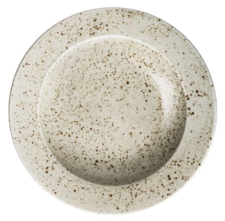 Lilien Lifestyle, natural, djup tallrik, 22 diameter cm - 6 st