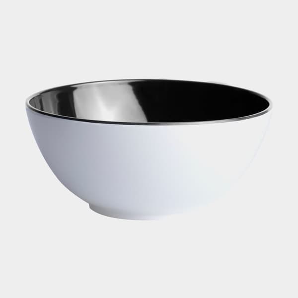 Skålar i melamin Marine Business Black, svart, 15 cm, 6-pack