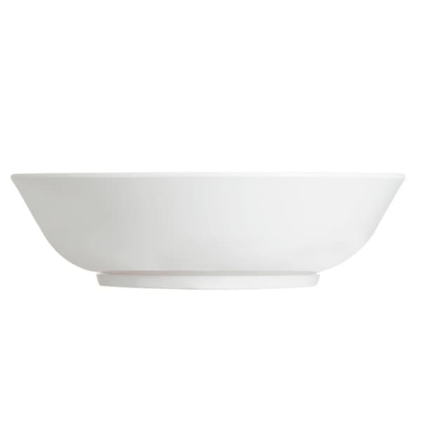 Salladsskål &amp; salladsbestick i melamin Marine Business Northwind, vit/blå, 25 cm