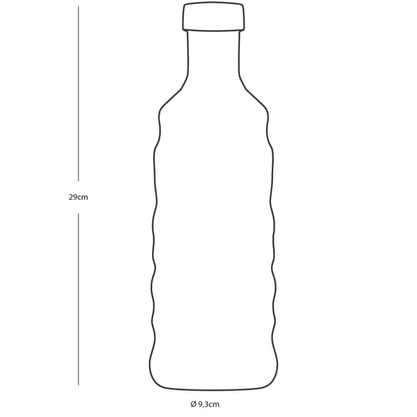 Flaska för servering Marine Business Ice, transparent, 1.2 liter, 2-pack
